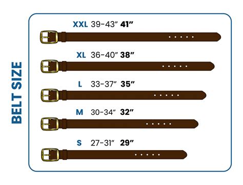 110cm belt size equals.